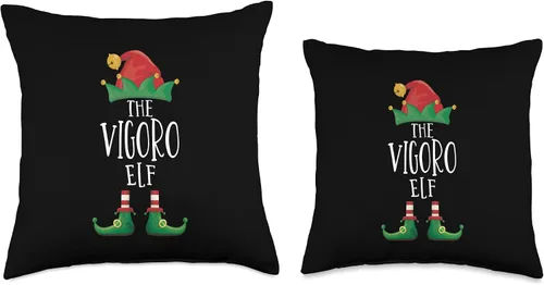 Vista 3 de Vigoro - Camisa de elfo familiar a juego, pijamas grupales de elfo de Navidad
