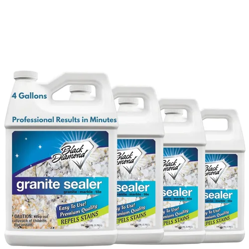 Vista 11 de Sellador de granito Black Diamond Stoneworks: Sella y protege. Sellador protector de mármol. Sellador para encimeras de granito, mármol y travertino