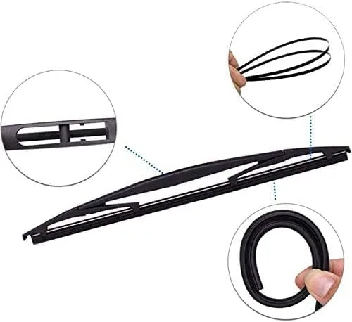 Vista 5 de GAGALU Kit de brazo de limpiaparabrisas trasero para Nissan Xtrail T32 2014 2017 2016 2015 Kit de brazo limpiaparabrisas trasero