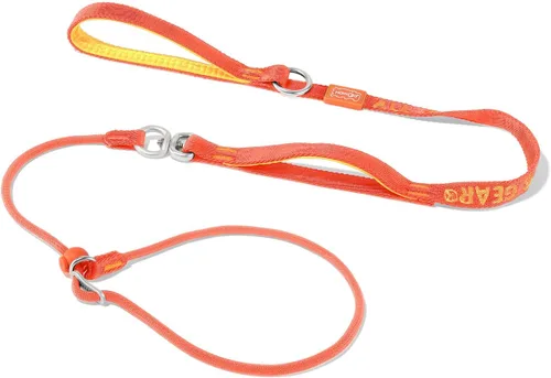 Vista 21 de HowGo Correa antideslizante para perro con asas acolchadas Correa ligera de entrenamiento para perros con giro de 360° antienredos Correa y Negro