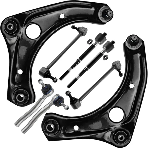 Vista 176 de Detroit Axle - Kit de brazos de control delanteros de 8 piezas para Toyota Sienna 2004-2010, 2 brazos de control inferiores con rótulas, 4 barras