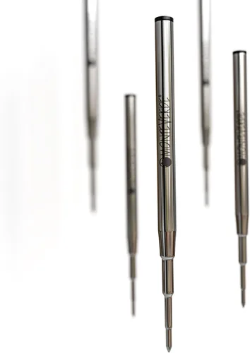 Vista 7 de Monteverde USA - Recambio para bolígrafos Montblanc, punta media, rollo suave, negro (paquete de 2) (M132BK)