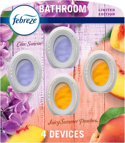 Vista 26 de Febreze Ambientador para espacios pequeños, bayas silvestres, eliminador de olores fuertes (paquete de 6)