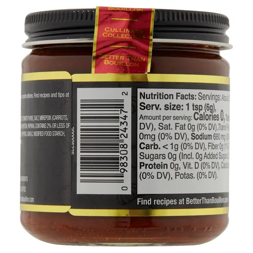 Vista 2 de Better Than Bouillon Culinary Collection Base Sofrito, contiene 38 porciones por frasco, tarro de vidrio de 8 onzas (paquete de 6)