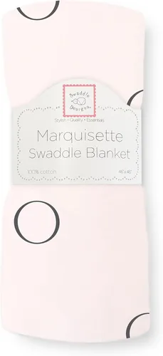 Vista 10 de SwaddleDesigns Marquisette - Manta para envolver pañales, muselina de algodón de alta calidad, cheurón azul