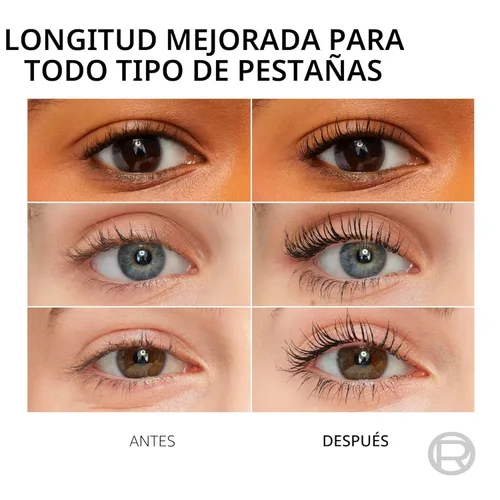 Vista 3 de L'Oreal Paris - Máscara de alargamiento de pestañas, maquillaje telescópico original, a prueba de agua, negro
