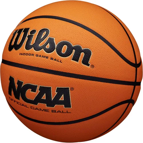 Vista 3 de Wilson NCAA Evo NXT Balones de Baloncesto Oficiales para Juegos en Interiores - Tamaños 6 y 7