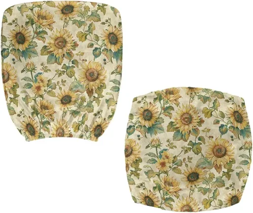 Vista 42 de Funda para silla de oficina de mariposa amarilla, fundas elásticas elásticas para silla de escritorio de oficina, funda suave para silla