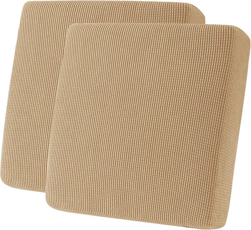 Vista 33 de Hokway Funda Elástica para Chaise Funda Individual para Cojín de Sofá Fundas Protectoras de Cojín Reversibles Protector de Cojín Fundas Protectoras