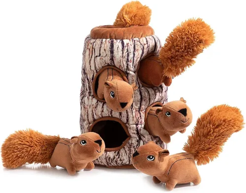 Vista 25 de Hollypet Juguetes chirriantes para perros pequeños y medianos, 4 tortugas