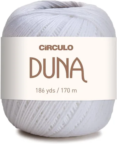 Vista 31 de Círculo Hilo Duna – 186 yardas, 3.52 onzas – Hilo DK de Estambre Ligero – 100% algodón virgen brasileño mercerizado, perfecto para tejer y hacer 6399