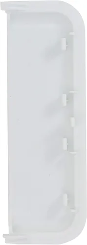 Vista 2 de Paquete de 2 manijas de repuesto para secadora W10861225, color blanco, para secadora Whirlpool WED5000DW2, compatible con mango de secadora
