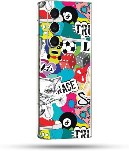 Vista 45 de MightySkins Skin compatible con Samsung Galaxy Z Fold 5 - Puppy Fall Funda protectora de vinilo duradera y única Fácil de aplicar, quitar