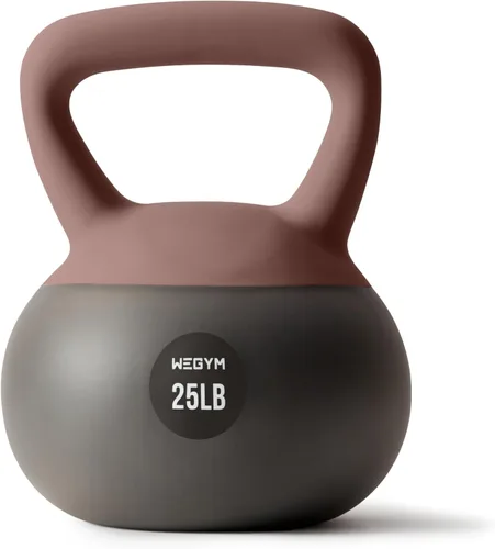 Vista 18 de WeGym Mancuernas suaves con base resistente a impactos acolchada y mango antideslizante de agarre ancho para entrenamientos en casa, levantamiento