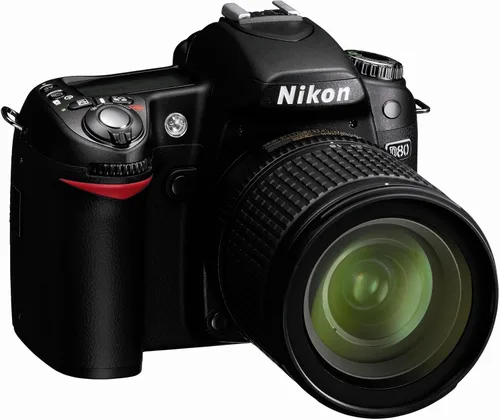 Vista 3 de NIkon D80 Cámara digital SLR, de 10.2 megapixeles.