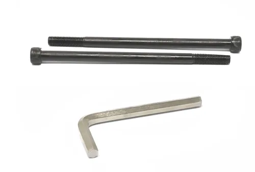 Vista 9 de iexcell Juego de 50 tornillos M4 x 20/25/30/35/40 de acero de aleación de grado 12.9, acabado de óxido negro