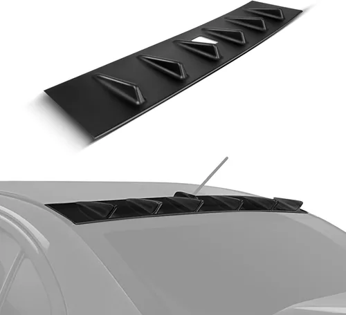 Vista 19 de SCITOO 1 pieza de alerón para 2013-2016 Scion FR-S, 2013-2020 para Subaru BRZ, 2017-2020 para Toyota 86 Accesorios de alerón trasero mate negro
