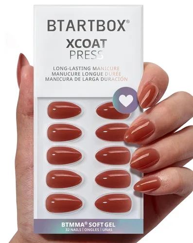 Vista 46 de BTArtbox - Uñas postizas cortas cuadradas con efecto ombré color vainilla, de gel suave, reutilizables, con pegamento, 30 piezas en 15 tamaños