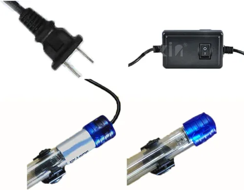 Vista 6 de 5W acuario algas luz limpia tanque de peces agua limpia luz verde agua clara lámpara impermeable tanque de peces algas lámpara limpia para tanque