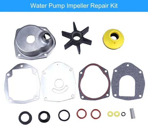Vista 6 de MOCW Kit de reparación de bomba de agua compatible con 1991-2021 Mercury MerCruiser Alpha 1 Gen 2 Drives 200HP 225HP 250HP Kit de impulsor de bomba