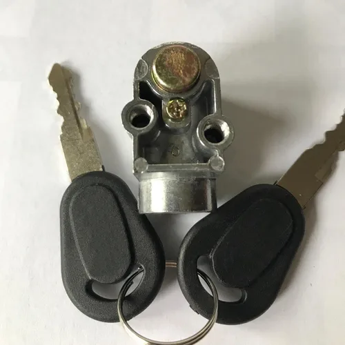 Vista 6 de Battery Box Safety Lock Motorcycle Ignition Lock Battery Accessories with 2 Key Electrombile for Electric Bikes Motorcycle Battery Locks