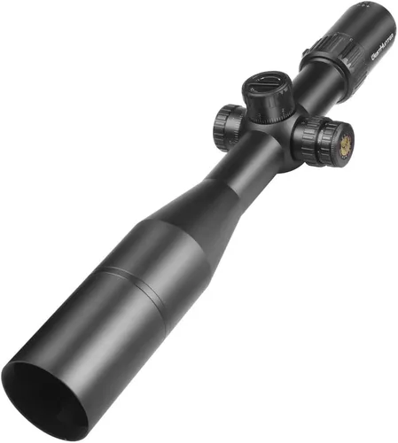 Vista 6 de WestHunter Optics TD 3-18x50 SFIR FFP Precision Riflescope, 34 mm Tube First Focal Plane Red Illumination Tactical 1/10 MIL Competition Shooting