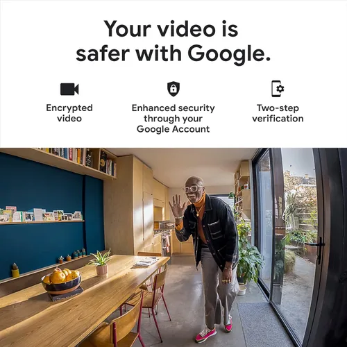 Vista 7 de Google Nest - Cámara de seguridad (cableada) - 2ª generación - Niebla, 1080p, solo movimiento