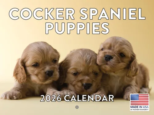 Vista 113 de Calendario Akita 2026 mensual de pared de 12 meses, fabricado en Estados Unidos
