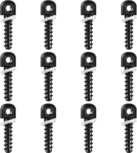 Vista 7 de GUGULUZA Tornillos giratorios para eslinga de madera de 1/2" y 3/4". Pernos giratorios para eslinga de arma de 7/8" para rifles y escopetas con base