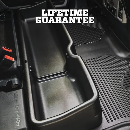 Vista 3 de Husky Liners — Caja de almacenamiento debajo del asiento Compatible con Chevrolet Silverado/GMC Sierra 1500 2014-2018, Chevrolet Silverado/GMC