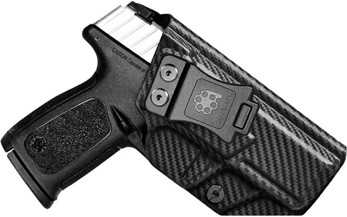 Vista 10 de Amberide IWB Kydex Holster for H&K VP9 / VP40, Concealed Carry, No Optic/No Laser, Adjustable Cant, Posi-Click Retention, Made in USA