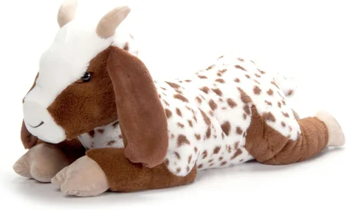 The Petting Zoo Peluche de cabra de peluche, regalos para niños, animales salvajes de la vida silvestre, juguete de peluche de cabra, 24 pulgadas