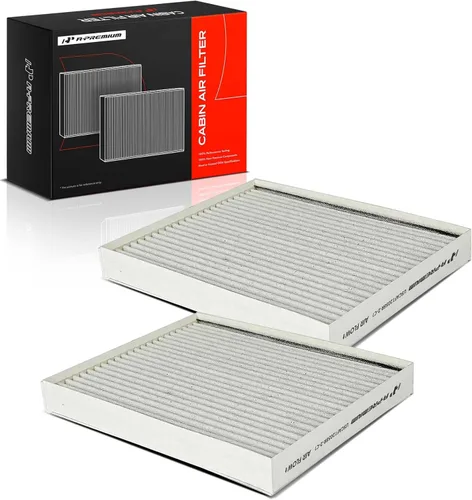 Vista 9 de A-Premium Filtro de aire de cabina de 2 piezas con carbón activado compatible con Hyundai Accent 2018-2022, Elantra 2017-2020, Elantra GT y Kia