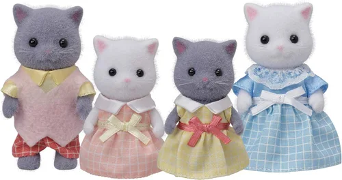 Vista 12 de Calico Critters - Familia de gatos Latte - Set de 4 figuras coleccionables para edades 3+