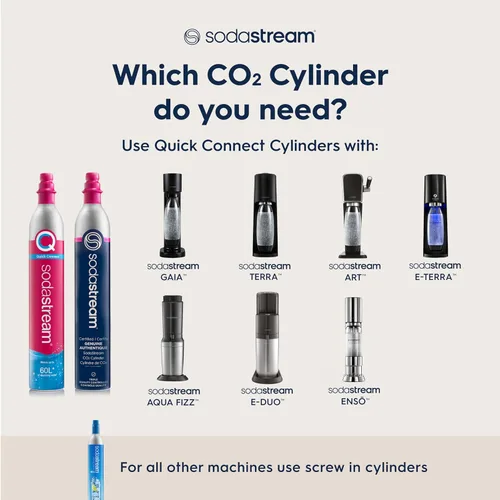 Vista 10 de SodaStream Terra - paquete para agua con gas (rojo), con CO2, botellas DWS y sabores Bubly Drops