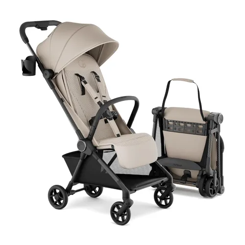 Vista 14 de Cochecito de Viaje Mompush Nexis Carbon, Ultraligero 11.5 libras, Compacto y Aprobado para Equipaje de Mano, Plegado Automático en Un Segundo