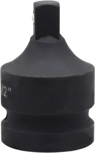 Vista 3 de Adaptador de enchufe de impacto y reductor de 1 pulgada F a 1/2 pulgada M, convertidor de acero al molibdeno cromado para construcción de automóviles