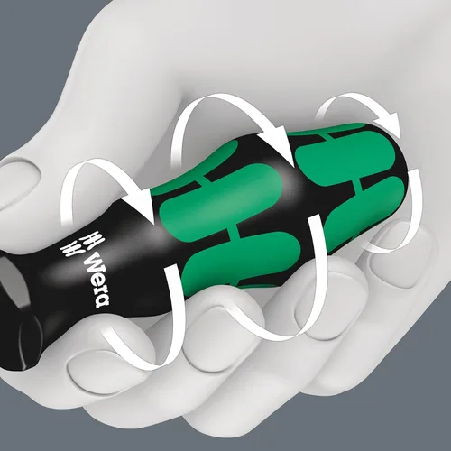 Vista 6 de Wera 05028053001 Kraftform Plus 367 Destornillador Torx HF, Función de Retención, Cabeza TX 25, Longitud de Hoja 4