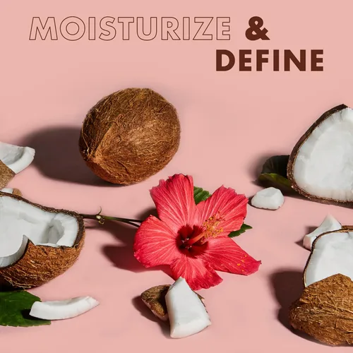 Vista 4 de SheaMoisture Crema de peinado para rizos para definición de rizos de coco e hibisco y desenredar para cabello de niños 6 fl oz