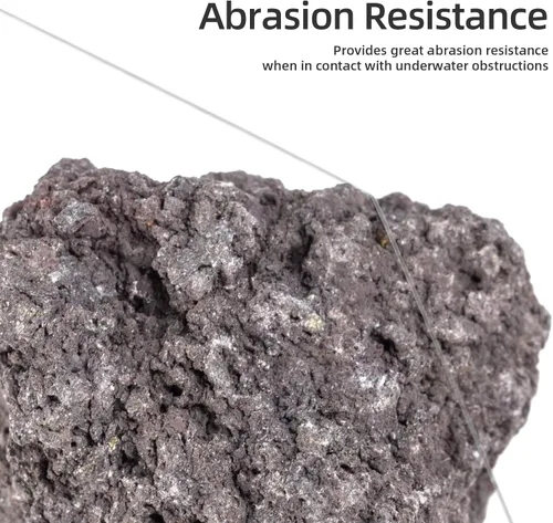 Vista 5 de SF - Línea de pesca monofilamento premium, carrete X-Strong de nailon mono material, línea líder para agua salada y agua dulce