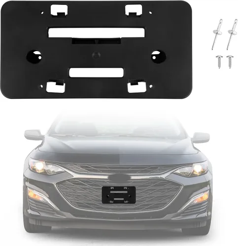 Vista 10 de Marco de matrícula frontal compatible con Chevy Colorado ZR2 2023 2024 2025, soporte de montaje para marco de matrícula, repuesto # 85553155