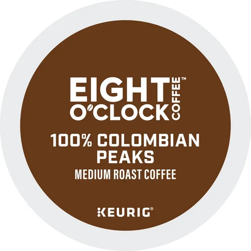 Vista 10 de Eight O'Clock Coffee Colombian Peaks Cápsulas de café Keurig K-Cup para una taza.