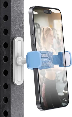 Vista 11 de APPS2Car [Paquete de 2] Soporte magnético para teléfono de gimnasio, ajustable en 360°, compatible con teléfonos inteligentes de 4.7 a 6.5 pulgadas