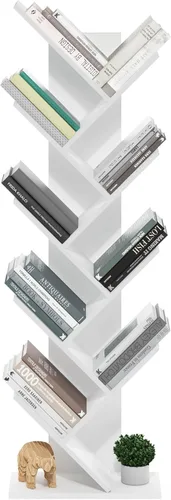 Vista 135 de Furinno - Estantería de cubos de 5 niveles serie Luder para libros y almacenamiento, color negro