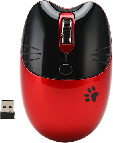 Vista 9 de BT5.1 Wireless Mouse, Ultra Quiet Click and Compact Portable Design for Girl, 2.4Ghz Alternative with Auto Sleep Mode, Ideal for Working Family