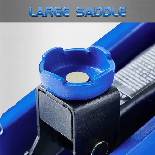 Vista 7 de Tonda gato de piso hidráulico, gato portátil para auto, capacidad de 2 toneladas (3,800 lb), azul