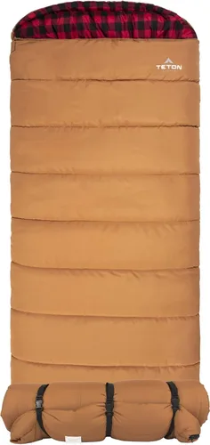 Vista 17 de TETON Sports Deer Hunter Sleeping Bag, Warm and Comfortable Camping Sleeping Bag, Teton Tough Canvas Shell for Camping, Hunting, and Cold Weather