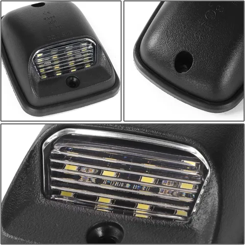Vista 4 de Par de luces LED para placa de matrícula Compatible con 99-03 Protégé / 02-03 Protege5 / 99-05 Miata MX-5, YL8Z13550AA NC1051270BL, NVL-LPL-009