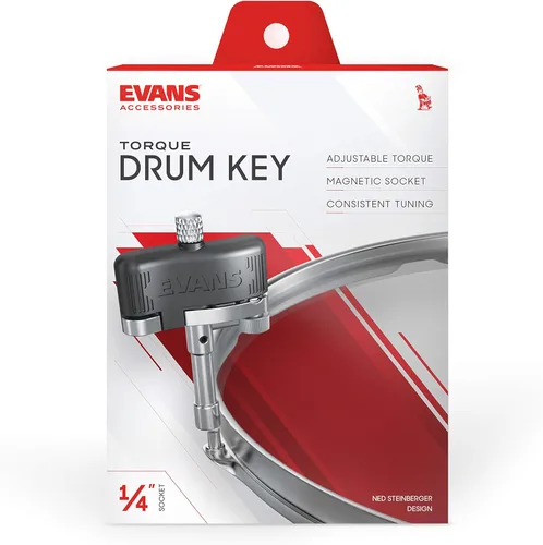 Vista 2 de Evans Llave de Torque - Afinador de Llave de Batería - Afinador de Batería Magnético - Llave de Afinación de Batería con Ajuste de Tensión - Llave