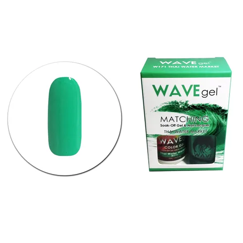 Vista 101 de WAVEGEL Soak-0ff - Juego de esmalte de uñas y gel a juego - Falu Coffee - W161-161 I 0.5 onzas